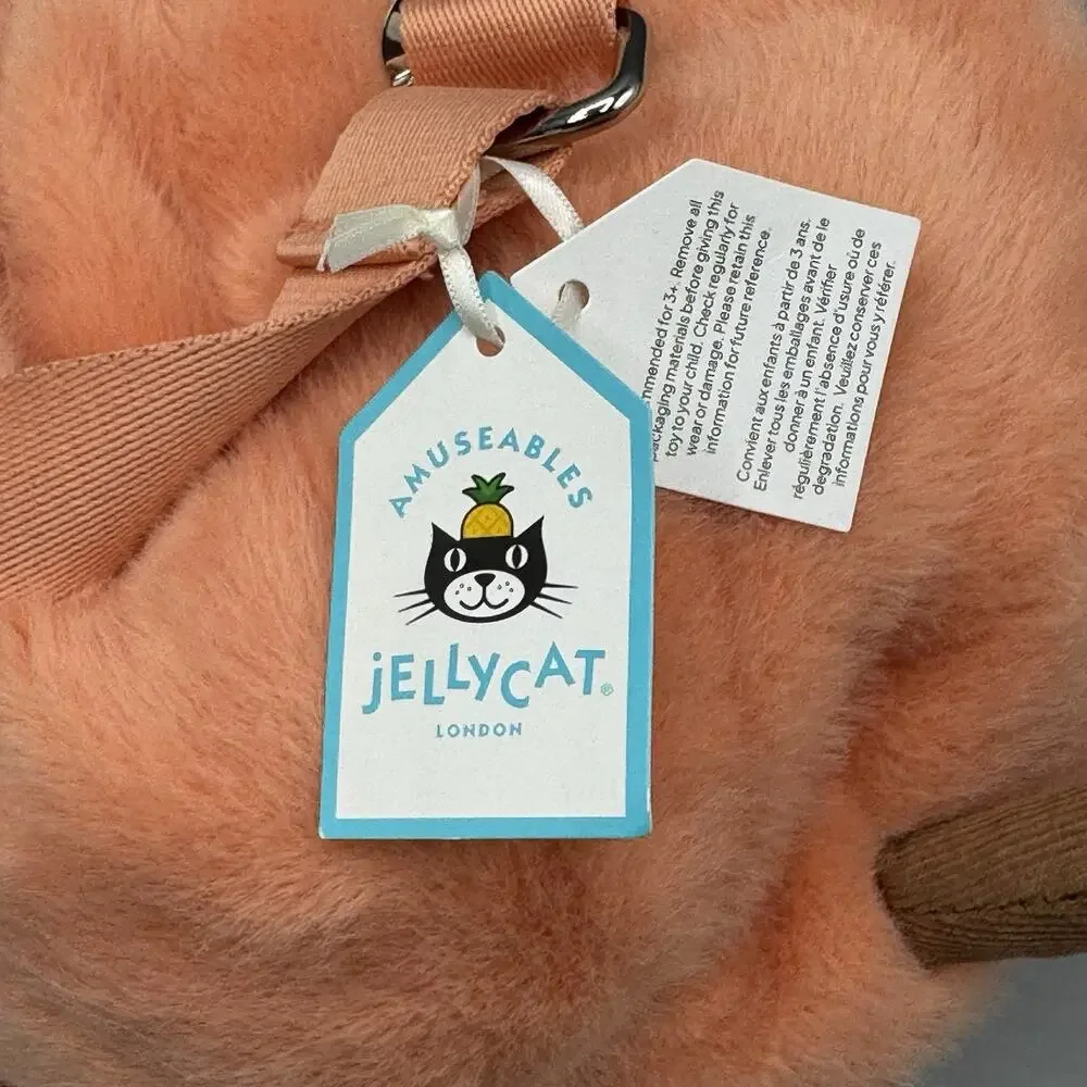 Jellycat Amuseables Peach Shoulder Bag 8